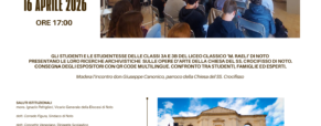 Noto: una nuova bellissima iniziativa nella Chiesa del SS. Crocifisso!